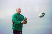 17 February 2011; Ireland's Paul O'Connell in action during a foggy training session ahead of their RBS Six Nations Rugby Championship match against Scotland on February 27th. Ireland Rugby Squad Training, Presentation Brothers College Sports Grounds, Dennehy's Cross, Cork. Picture credit: Matt Browne / SPORTSFILE