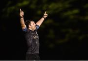 7 October 2016; Willie Staunton of Old Belvedere celebrates after kicking the winning penalty during the Ulster Bank League Division 1A match between Old Belvedere and Terenure College at Anglesea Road in Dublin. Photo by Sam Barnes/Sportsfile