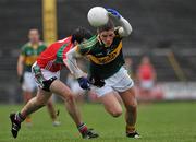 20 February 2011; Gary O'Driscoll, Kerry, in action against Kecin McLouhlin, Mayo. Allianz Football League, Division 1 Round 2, Mayo v Kerry, McHale Park, Castlebar, Co. Mayo. Picture credit: Brian Lawless / SPORTSFILE