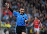 20 February 2011; Referee Maurice Deegan. Allianz Football League, Division 1 Round 2, Mayo v Kerry, McHale Park, Castlebar, Co. Mayo. Picture credit: Brian Lawless / SPORTSFILE