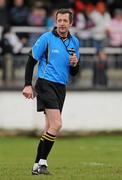 20 February 2011; Referee Syl Doyle. Allianz Football League, Division 2 Round 2, Kildare v Derry, St Conleth's Park, Newbridge, Co. Kildare. Picture credit: Barry Cregg / SPORTSFILE