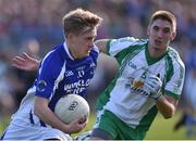 9 October 2016; Conor Ffrench of St Patrick's in action against Pat Burke of  Baltinglass during the Wicklow County Senior Club Football Championship Final match between Baltinglass and St Patrick's at County Grounds in Aughrim, Co. Wicklow. Photo by Matt Browne/Sportsfile