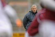 20 February 2011; Galway manager Tomas O Flatharta. Allianz Football League, Division 1 Round 2, Down v Galway, Pairc Esler, Newry, Co. Down. Photo by Sportsfile