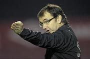 21 February 2011; Bohemians manager Pat Fenlon. Airtricity League Friendly, Bohemians v Longford Town, Dalymount Park, Dublin. Photo by Sportsfile