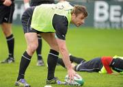 23 February 2011; Ireland's Tommy Bowe in action during squad training ahead of their RBS Six Nations Rugby Championship match against Scotland on Sunday. Ireland Rugby Squad Training, RDS, Ballsbridge, Dublin. Picture credit: Brendan Moran / SPORTSFILE
