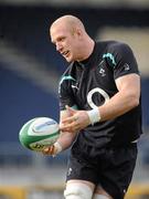 23 February 2011; Ireland's Paul O'Connell in action during squad training ahead of their RBS Six Nations Rugby Championship match against Scotland on Sunday. Ireland Rugby Squad Training, RDS, Ballsbridge, Dublin. Picture credit: Brendan Moran / SPORTSFILE