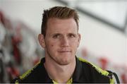 12 October 2016; Craig Gilroy of Ulster after a press conference at Kingspan Stadium in Ravenhill Park, Belfast. Photo by Oliver McVeigh/Sportsfile