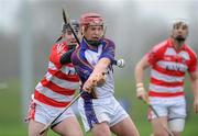 25 February 2011; Kieran Morris, University of Limerick, in action against Michael Bowles, Cork IT. Ulster Bank Fitzgibbon Cup Semi-Final, Cork IT v University of Limerick, Waterford Institute of Technology, Cork Road, Waterford. Picture credit: Matt Browne / SPORTSFILE