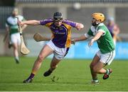 16 October 2016; Alex Considine of Kilmacud Crokes in action against Ciaran Kimmage of O'Tooles during the Dublin County Senior Club Hurling Championship Semi-Finals game between Kilmacud Crokes and O'Toole's at Parnell Park in Dublin. Photo by Cody Glenn/Sportsfile