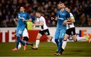 20 October 2016; Maurício of Zenit St Petersburg reacts after missing a penalty during the UEFA Europa League Group D match between Dundalk and Zenit St Petersburg at Tallaght Stadium in Tallaght, Co. Dublin.  Photo by Seb Daly/Sportsfile