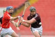 6 March 2011; Eanna Ryan, Galway, in action against Ray Ryan, Cork. Allianz Hurling League Division 1 Round 3, Cork v Galway, Pairc Ui Chaoimh, Cork. Picture credit: Diarmuid Greene / SPORTSFILE