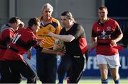 22 October 2016; Dunbrody Warriors and Tullamore Tigers half time games during the British & Irish Cup Pool 4 match between Leinster A and Nottingham Rugby at Donnybrook Stadium in Donnybrook, Dublin. Photo by Matt Browne/Sportsfile