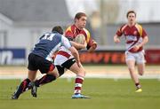 9 March 2011; Robert Butler, Colaiste Iognaid, in action against Michael Green, Sligo Grammar. Supermac's Connacht Senior Schools Cup Final, Colaiste Iognaid v Sligo Grammar, Sportsground, Co. Galway. Picture credit: Barry Cregg / SPORTSFILE