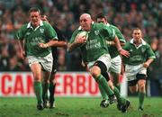 17 November 2001; Keith Wood of Ireland during the International Friendly match between Ireland and New Zealand at Lansdowne Road in Dublin. Photo by Matt Browne/Sportsfile