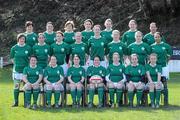 13 March 2011; The Ireland squad. Women's Six Nations Rugby Championship, Wales v Ireland, Cross Keys RFC, Gwent, Wales. Picture credit: Matt Browne / SPORTSFILE