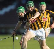 13 March 2011; Conor Fogarty, Kilkenny, in action against Aongus Callanan, Galway. Allianz Hurling League, Division 1, Round 4, Galway v Kilkenny, Pearse Stadium, Salthill, Galway. Picture credit: Ray Ryan / SPORTSFILE