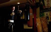 17 March 2011; Willie Casey in action during training ahead of his Super Bantamweight World Title Fight against Guillermo Rigondeaux on March 19th in Citywest Convention Centre. Crumlin Boxing Club, Dublin. Picture credit: Diarmuid Greene / SPORTSFILE