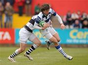 17 March 2011; Harry McNulty, Rockwell, is tackled by Rory Scannell, PBC. Avonmore Munster Schools Rugby Senior Cup Final, Rockwell College v Presentation Brothers College, Musgrave Park, Cork. Picture credit: Diarmuid Greene / SPORTSFILE