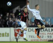 18 March 2011; Lee Dixon, Bohemians, in action against Daniel Kearns, Dundalk. Airtricity League Premier Division, Dundalk v Bohemians, Oriel Park, Dundalk, Co. Louth. Photo by Sportsfile