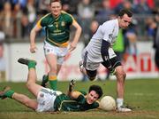 20 March 2011; Robert Kelly, Kildare, in action against Eoghan Harrington, Meath. Allianz Football League, Division 2, Round 5, Kildare v Meath, St Conleth's Park, Newbridge, Co. Kildare. Picture credit: David Maher / SPORTSFILE