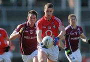 20 March 2011; Fintan Goold, Cork, in action against Cathal Kenny, Galway. Allianz Football League, Division 1, Round 5, Galway v Cork, Pearse Stadium, Galway. Picture credit: Ray Ryan / SPORTSFILE