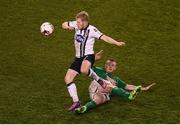 6 November 2016; Daryl Horgan of Dundalk in action against Kenny Browne of Cork City during the Irish Daily Mail FAI Cup Final match between Cork City and Dundalk at Aviva Stadium in Lansdowne Road, Dublin. Photo by Stephen McCarthy/Sportsfile