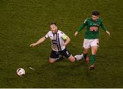 6 November 2016; Stephen O'Donnell of Dundalk in action against Seán Maguire of Cork City during the Irish Daily Mail FAI Cup Final match between Cork City and Dundalk at Aviva Stadium in Lansdowne Road, Dublin. Photo by Stephen McCarthy/Sportsfile