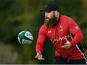 9 November 2016; Ray Barkwill of Canada during squad training at Wanderers RFC in Merrion Road, Dublin. Photo by Cody Glenn/Sportsfile