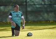 10 November 2016; Tadhg Furlong of Ireland during squad training at Carton House in Maynooth, Co. Kildare. Photo by Matt Browne/Sportsfile