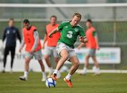 28 March 2011; Republic of Ireland's Aiden McGeady in action during squad training ahead of their International Friendly against Uruguay on Tuesday night. Republic of Ireland Squad Training, Gannon Park, Malahide, Co. Dublin. Picture credit: David Maher / SPORTSFILE
