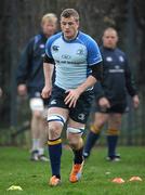 29 March 2011; Leinster's Jamie Heaslip during squad training ahead of their Celtic League match against Munster on Saturday. Leinster Rugby Squad Training and Press Briefing, UCD, Belfield, Dublin. Picture credit: Brian Lawless / SPORTSFILE