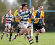 31 March 2011; Jake Jacobson, St. Columba's. Senior Shield Section 'A' Final, CBS Naas v St. Columba's, North Kildare RFC, Kilcock, Co. Kildare. Picture credit: Barry Cregg / SPORTSFILE