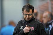 1 April 2011; Bohemians manager Pat Fenlon during the game. Airtricity League Premier Division, St Patrick's Athletic v Bohemians, Richmond Park, Inchicore, Dublin. Picture credit: David Maher / SPORTSFILE