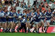 2 August 1998; Laois players celebrate following the Leinster Minor Football Championship Final match between Laois and Dublin at Croke Park in Dublin. Photo by Damien Eagers/Sportsfile