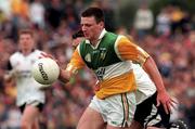 2 August 1998; Paddy Connolly of Offaly is tackled by Tomas Davey of Sligo during the All-Ireland Junior Football Championship Semi-Final between Offaly and Sligo at Dr Hyde Park in Roscommon. Photo by Matt Browne/Sportsfile