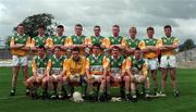 2 August 1998; The Offaly team ahead of the All-Ireland Junior Football Championship Semi-Final between Offaly and Sligo at Dr Hyde Park in Roscommon. Photo by Matt Browne/Sportsfile
