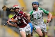 17 March 2011; Barry Daly, Clarinbridge, in action against Niall McEvoy, O’Loughlin Gaels. AIB GAA Hurling All-Ireland Senior Club Championship Final, Clarinbridge v O’Loughlin Gaels, Croke Park, Dublin. Picture credit: Brendan Moran / SPORTSFILE