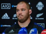 14 November 2016; Owen Franks of New Zealand during a press conference at Castleknock Hotel in Castleknock, Co Dublin. Photo by Piaras Ó Mídheach/Sportsfile