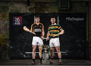 14 November 2016; Ballyea’s talisman Tony Kelly is pictured alongside Glen Rovers sharp shooter Patrick Horgan ahead of the AIB GAA Munster Senior Hurling Club Championship Final on Sunday, 20th November. For exclusive content throughout the AIB Club Championships follow @AIB_GAA and facebook.com/AIBGAA. AIB GAA Munster Senior Hurling Club Final Media Day. Photo by Stephen McCarthy/Sportsfile