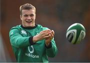 17 November 2016; Josh van der Flier of Ireland during squad training at Carton House, Maynooth, Co. Kildare. Photo by Matt Browne/Sportsfile