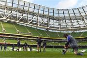 18 November 2016; Samuel Whitelock of New Zealand during the captain's run at the Aviva Stadium in Dublin. Photo by Stephen McCarthy/Sportsfile