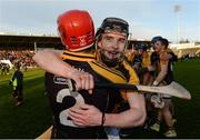 20 November 2016; Tony Kelly, right, and Joe Neylon of Ballyea celebrate after the AIB Munster GAA Hurling Senior Club Championship Final match between Ballyea and Glen Rovers at Semple Stadium in Thurles, Co. Tipperary. Photo by Piaras Ó Mídheach/Sportsfile