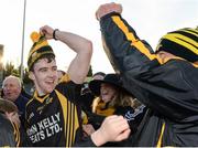 20 November 2016; Tony Kelly of Ballyea celebrates after the AIB Munster GAA Hurling Senior Club Championship Final match between Ballyea and Glen Rovers at Semple Stadium in Thurles, Co. Tipperary. Photo by Piaras Ó Mídheach/Sportsfile