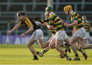 20 November 2016; Tony Kelly of Ballyea in action against Glen Rovers players, from left, Patrick Horgan, David Dooling, David Noonan during the AIB Munster GAA Hurling Senior Club Championship Final match between Ballyea and Glen Rovers at Semple Stadium in Thurles, Co. Tipperary. Photo by Piaras Ó Mídheach/Sportsfile