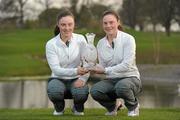 12 April 2011; Lisa and Leona Maguire pictured at the Irish Under-18 Girls’ Strokeplay Championship at the Knightsbrook Hotel Spa and Golf Resort. The talented twins consolidated their places at the top of the PING Junior Solheim Cup Ranking which takes place at Knightsbrook prior to The 2011 Solheim Cup at Killeen Castle, Meath, from September 23-25th this year. Visit www.solheimcup.com for more information. Knightsbrook Hotel Spa and Golf Resort, Dublin Road, Trim, Co. Meath. Photo by Sportsfile