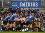 9 April 2011; Leinster supporters watch on during the game. Heineken Cup Quarter-Final, Leinster v Leicester Tigers, Aviva Stadium, Lansdowne Road. Picture credit: Stephen McCarthy / SPORTSFILE