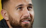 24 November 2016; Quade Cooper of Australia during a press conference at the RDS Arena, Ballsbridge, Dublin. Photo by Seb Daly/Sportsfile