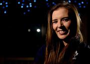 24 November 2016; Claire McLaughlin of Ireland during a Press Conference at Talbot Hotel in Stillorgan, Co. Dublin. Photo by Sam Barnes/Sportsfile