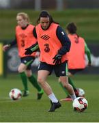 25 November 2016; Aine O'Gorman of Republic of Ireland during team training at the FAI National Training Centre in Abbotstown, Dublin. Photo by Matt Browne/Sportsfile