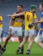 17 April 2011; Keith Rossiter, left, and Harry Kehoe, Wexford, after the match. Allianz Hurling League, Division 1, Round 7, Tipperary v Wexford, Semple Stadium, Thurles, Co. Tipperary. Picture credit: Brian Lawless / SPORTSFILE